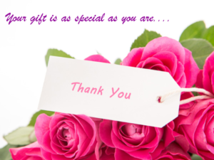 what to reply to thank you for the gift